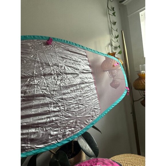 SwimWays Baby Spring Inflatable Round Pool Float w/ Protective Sun Canopy - Picture 10 of 11